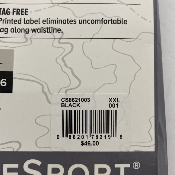 Climatesmart Baselayer pants contour pouch XXL Black - Picture 4 of 5